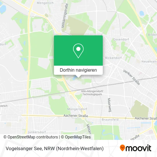 Vogelsanger See Karte