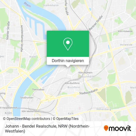 Johann - Bendel Realschule Karte