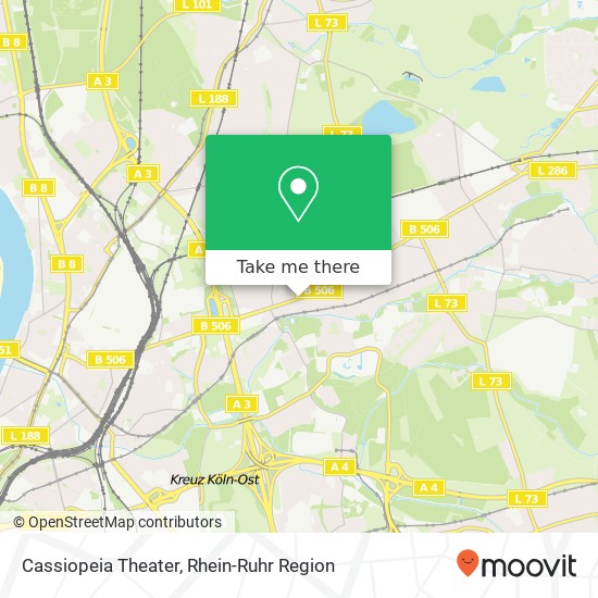 Cassiopeia Theater Karte