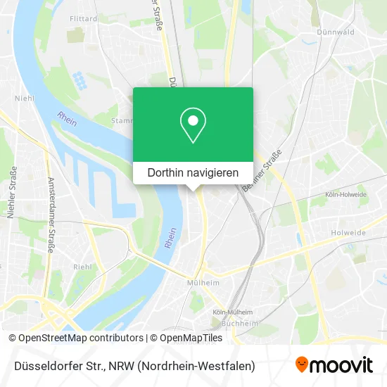 Düsseldorfer Str. Karte