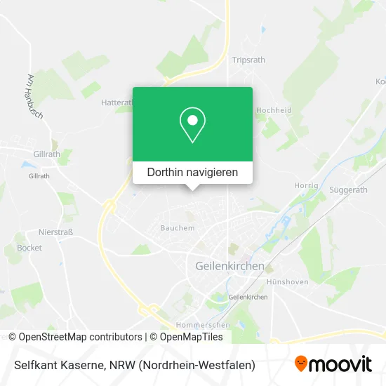 Selfkant Kaserne Karte