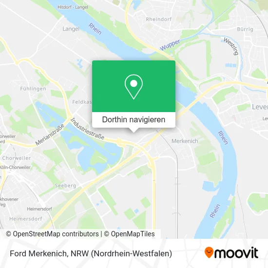 Ford Merkenich Karte