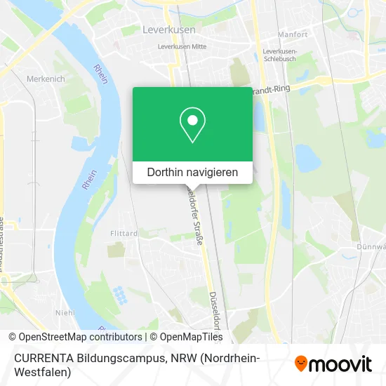 CURRENTA Bildungscampus Karte