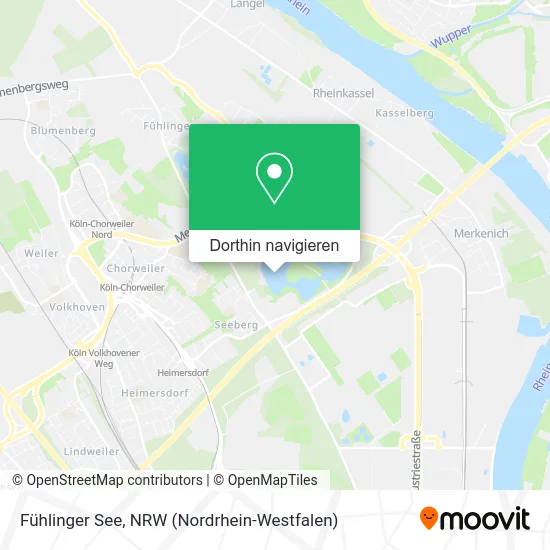 Fühlinger See Karte