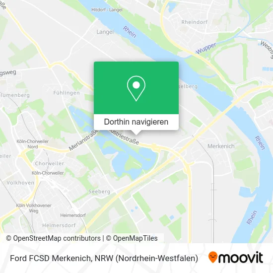 Ford FCSD Merkenich Karte