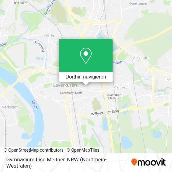 Gymnasium Lise Meitner Karte