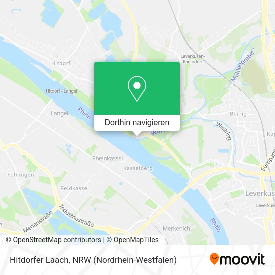 Hitdorfer Laach Karte