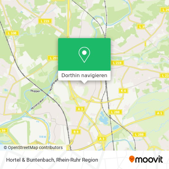 Hortel & Buntenbach Karte