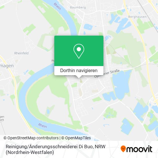 Reinigung / Änderungsschneiderei Di Buo Karte