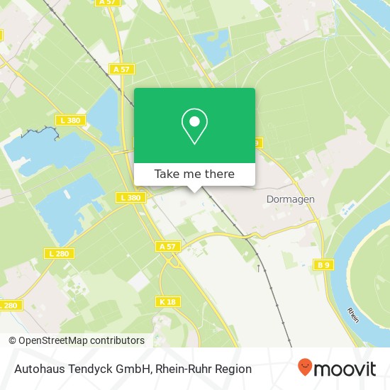 Autohaus Tendyck GmbH Karte