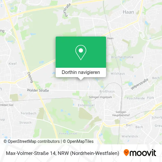 Max-Volmer-Straße 14 Karte