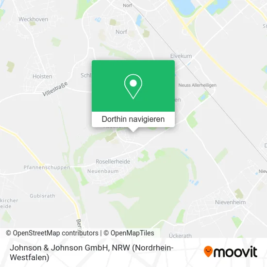 Johnson & Johnson GmbH Karte