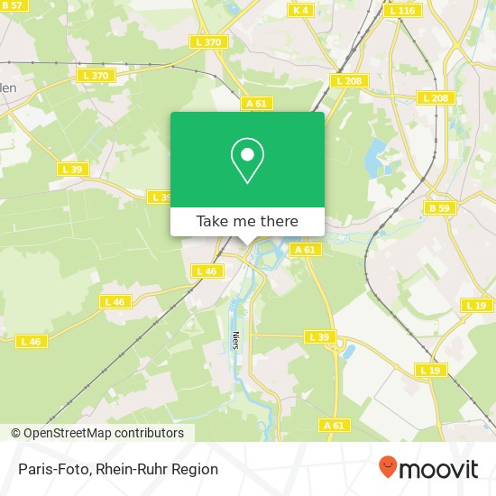 Paris-Foto Karte