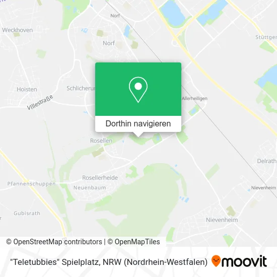 "Teletubbies" Spielplatz Karte