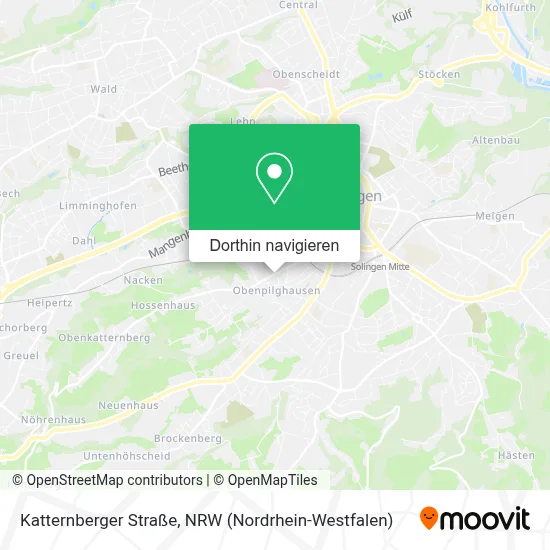 Katternberger Straße Karte