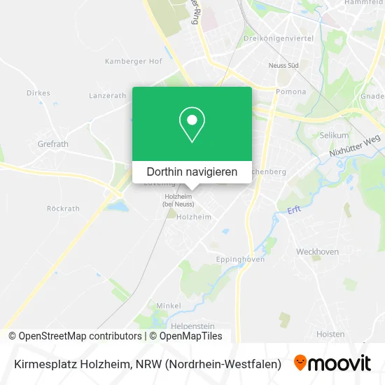 Kirmesplatz Holzheim Karte