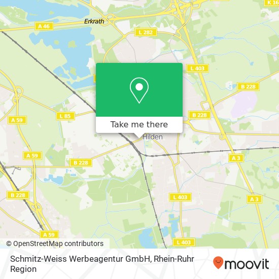 Schmitz-Weiss Werbeagentur GmbH Karte