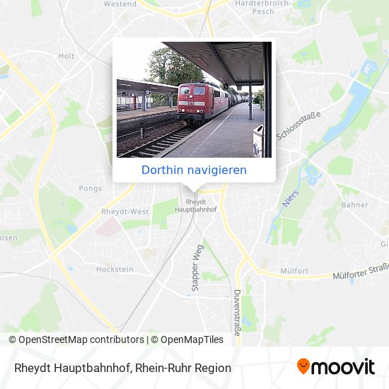 Rheydt Hauptbahnhof Karte
