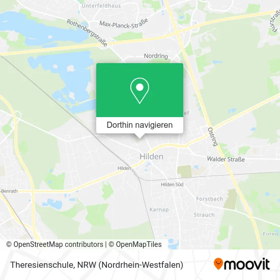 Theresienschule Karte