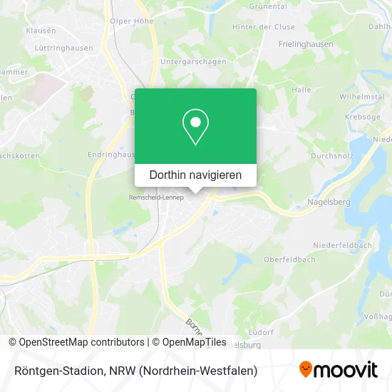 Röntgen-Stadion Karte