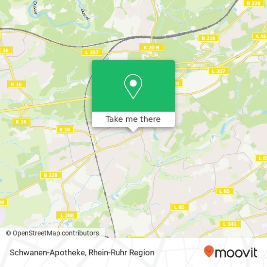 Schwanen-Apotheke Karte
