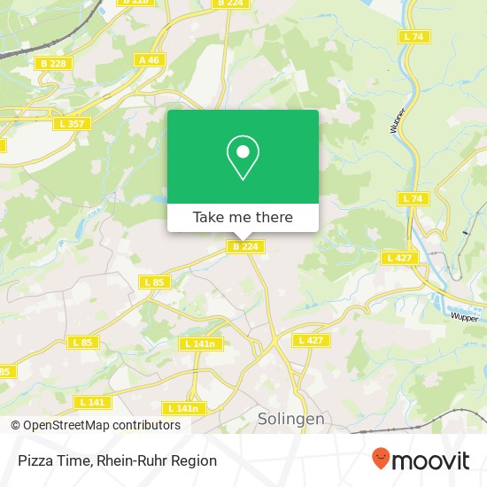 Pizza Time Karte