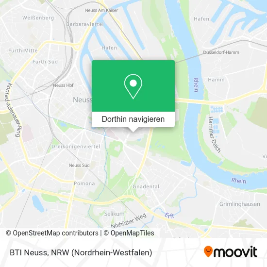 BTI Neuss Karte