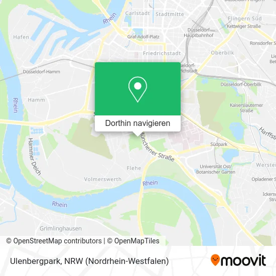 Ulenbergpark Karte