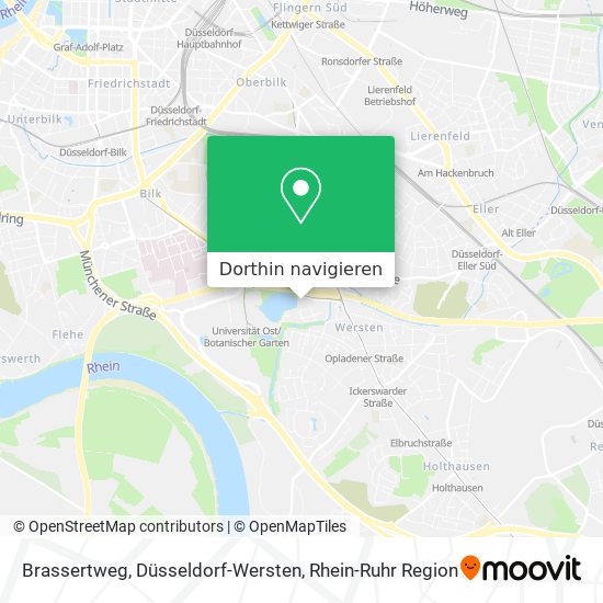 Brassertweg, Düsseldorf-Wersten Karte