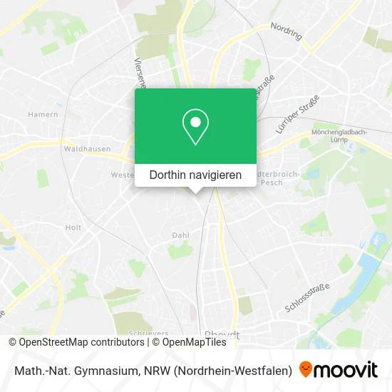 Math.-Nat. Gymnasium Karte