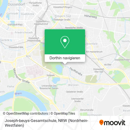 Joseph-beuys-Gesamtschule Karte