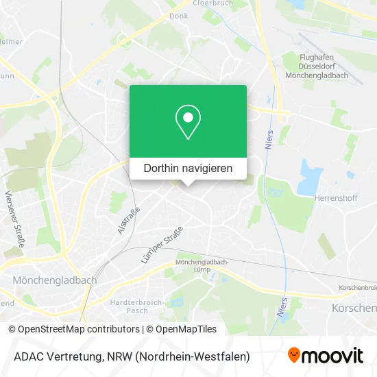 ADAC Vertretung Karte