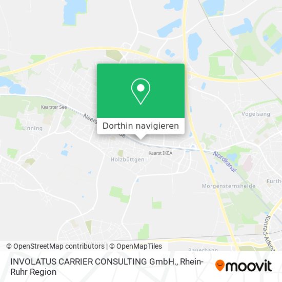 INVOLATUS CARRIER CONSULTING GmbH. Karte