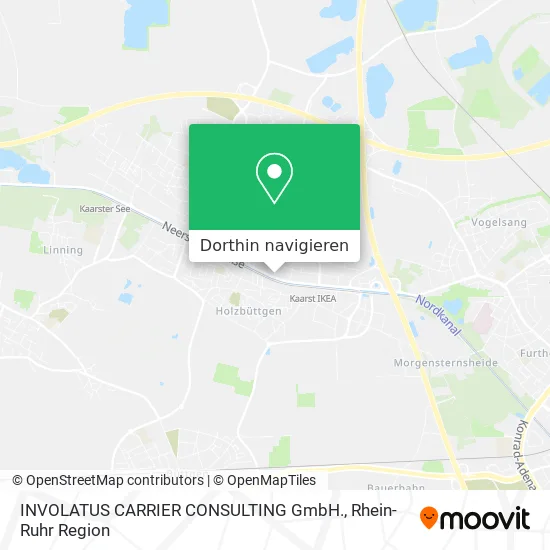 INVOLATUS CARRIER CONSULTING GmbH. Karte