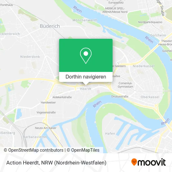Action Heerdt Karte