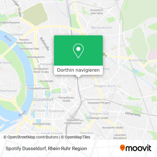 Wie komme ich zu Spotify Dusseldorf in Düsseldorf mit dem
