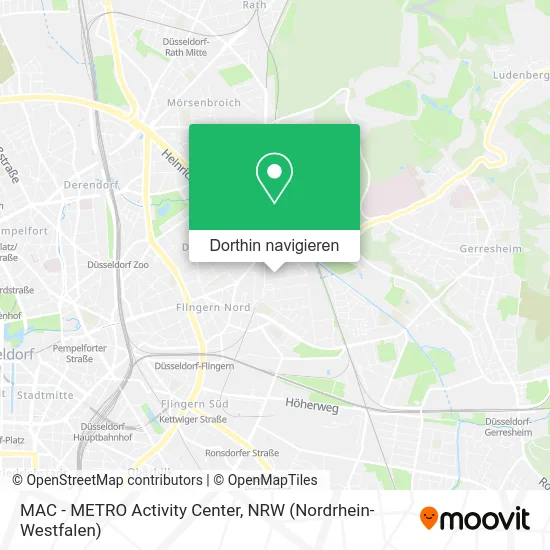 MAC - METRO Activity Center Karte