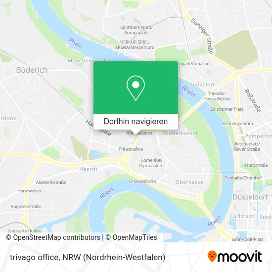 trivago office Karte