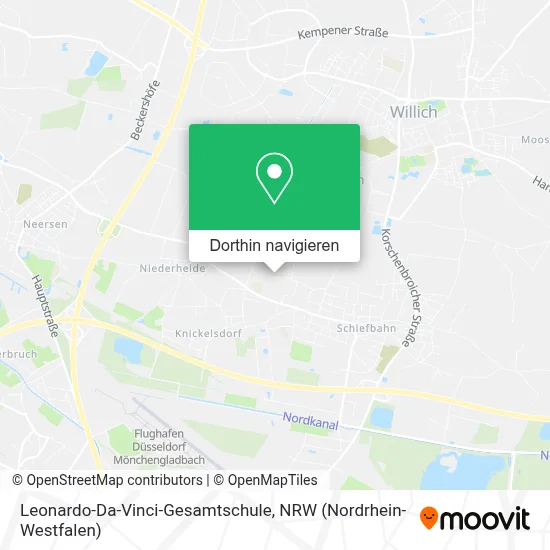 Leonardo-Da-Vinci-Gesamtschule Karte