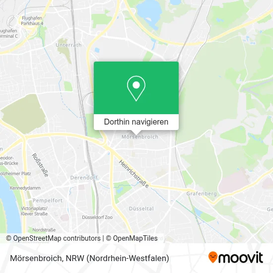 Mörsenbroich Karte