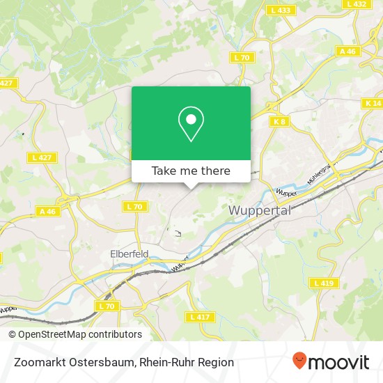 Zoomarkt Ostersbaum Karte