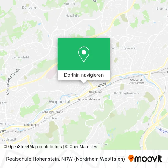 Realschule Hohenstein Karte