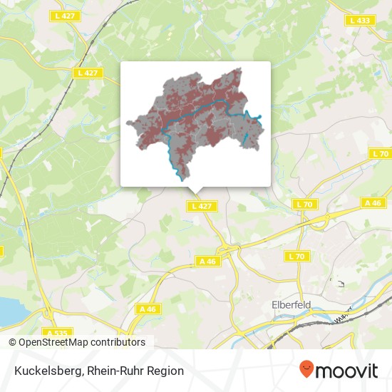 Kuckelsberg Karte