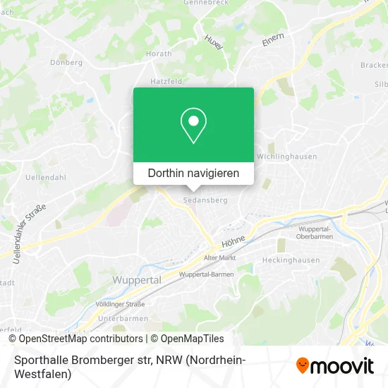 Sporthalle Bromberger str Karte