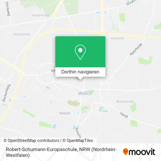 Robert-Schumann-Europaschule Karte