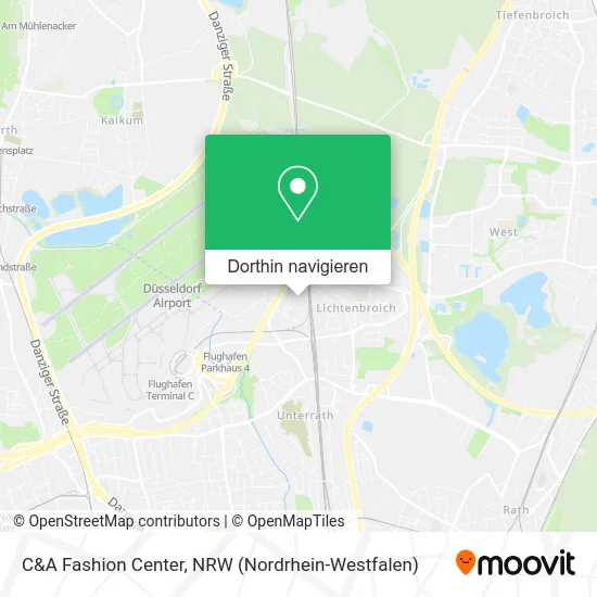 C&A Fashion Center Karte