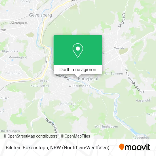 Bilstein Boxenstopp Karte