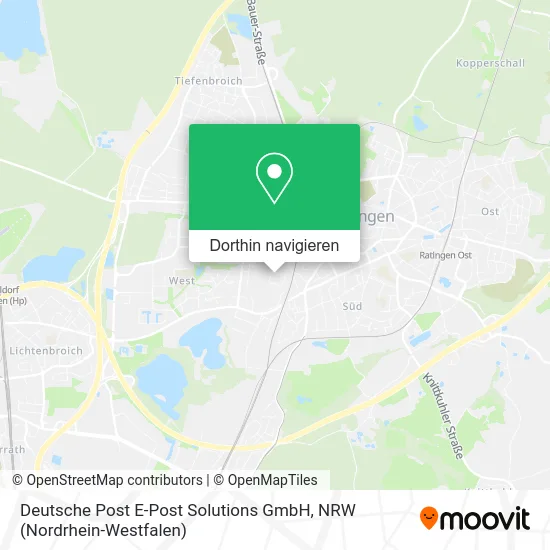 Deutsche Post E-Post Solutions GmbH Karte