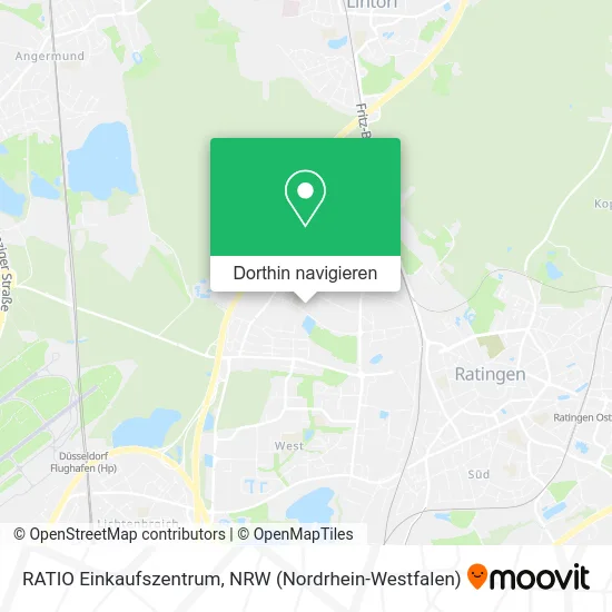 RATIO Einkaufszentrum Karte