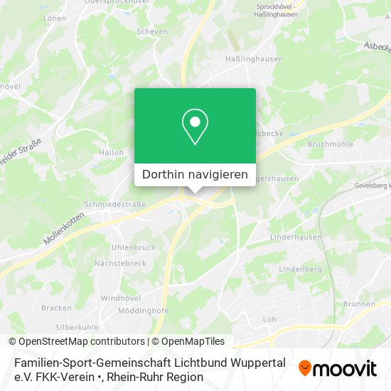 Familien-Sport-Gemeinschaft Lichtbund Wuppertal e.V.
FKK-Verein • Karte